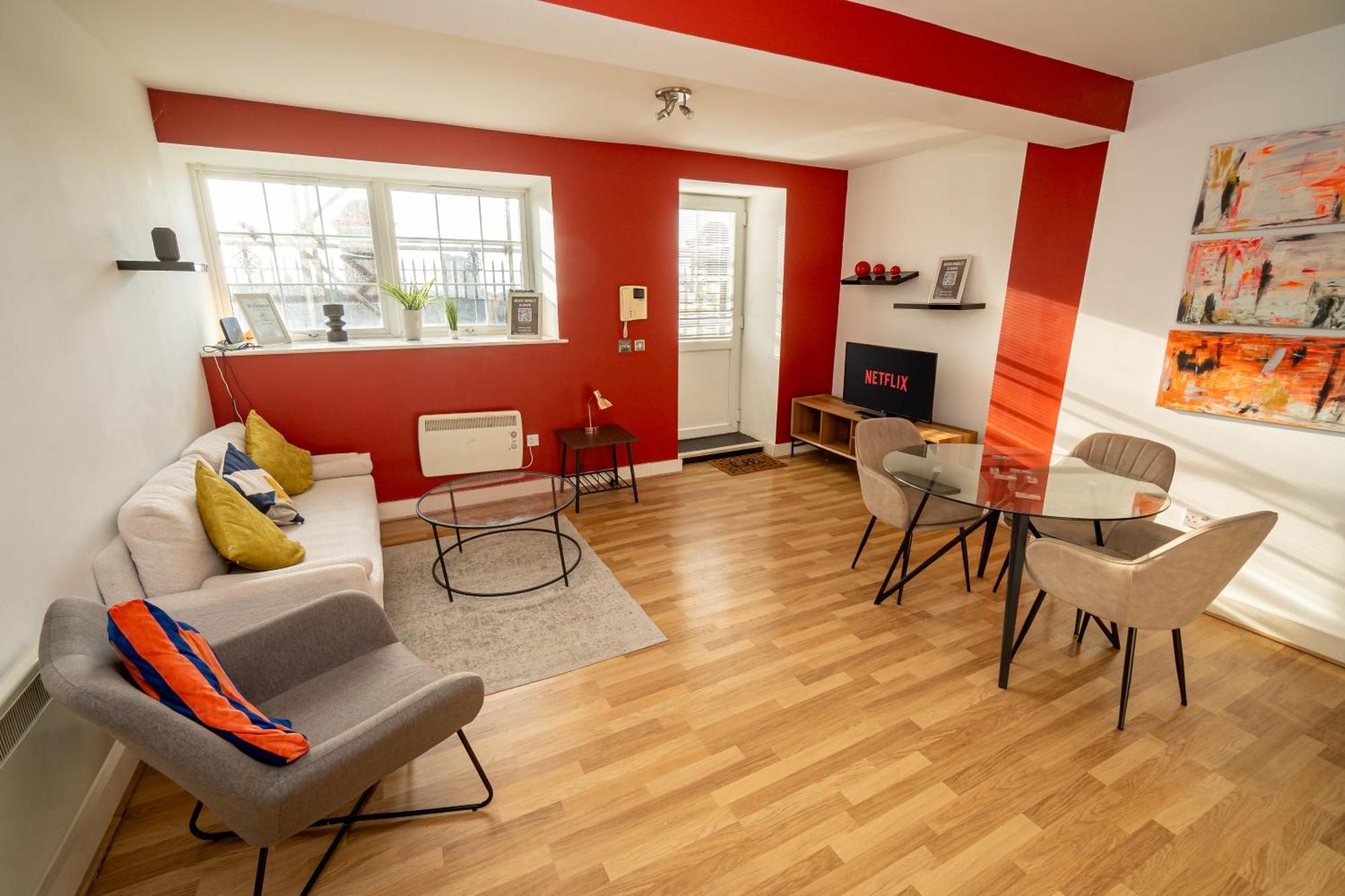 Cozy And Modern 2-Bed Apartment Swansea Exterior foto